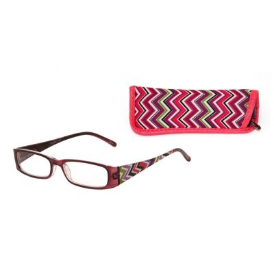 Okulary do czytania RFCROS+2.50 +etui