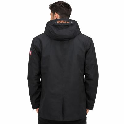 2. Kurtka przejściowa męska Geographical Norway AYOUBE BLACK DB MEN 009 (SZ2204H/GN-BLACK)