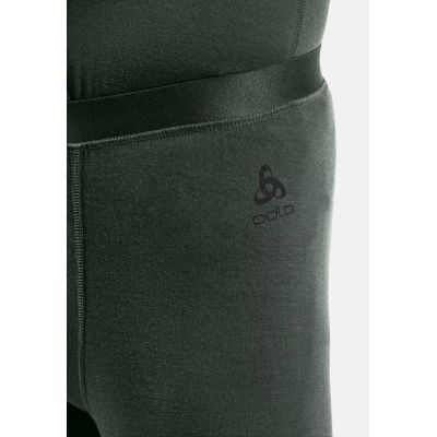 5. Spodnie Odlo BL BOTTOM long MERINO 160 roz. M Niebieskie