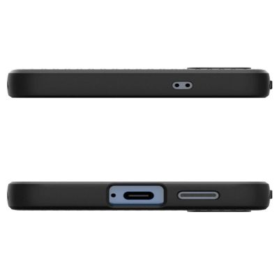 6. Etui Spigen Liquid Air na Samsung Galaxy S25 - czarny-mat
