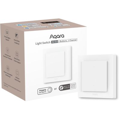 2. Przełącznik Aqara Light Switch H2 EU | 2 przyciski, 1 kanał, offline