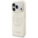 2. Etui Guess Perforated 4G MagSafe na iPhone 17 Pro Max - beżowe