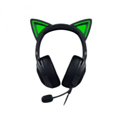 7. Zestaw słuchawkowy Razer Kraken Kitty V2 Mikrofon przewodowy nauszny z redukcją szumów