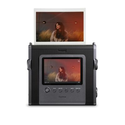 8. Hybrydowy aparat natychmiastowy FUJIFILM Instax WIDE Evo Black EX D CMOS Czarny