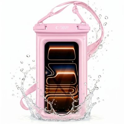 3. Etui wodoodporne Tech-Protect UWC7 6.9" - różowe