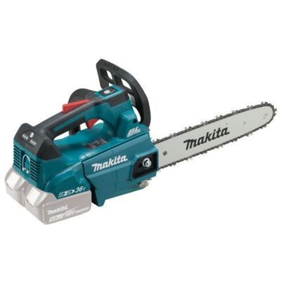 5. Makita DUC306Z Akumuliatorowa piła łańcuchowa, 2X18V, BL-motor, 300mm, 20 m/s. TOP HANDLE. Bez akumulatorów i ładowarki!