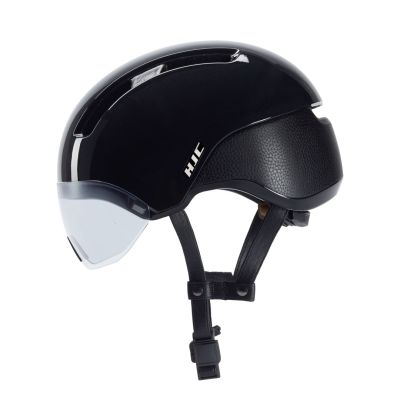 8. Kask Rowerowy HJC CALIDO PLUS Czarny METAL BLACK r.L