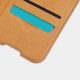 8. Nillkin Qin skórzana kabura etui Xiaomi Redmi Note 9T 5G brązowy