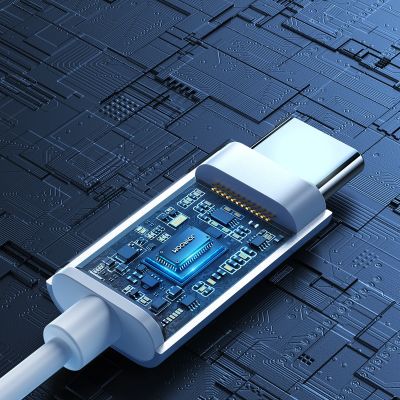13. Słuchawki douszne USB-C Joyroom JR-EC06 - srebrne