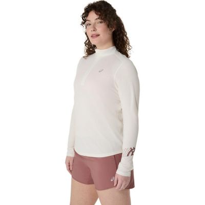 3. Koszulka Asics Icon 1/2 ZIP LS Top W 2012D175100