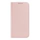 8. Etui do iPhone 15 Plus pokrowiec z klapką i portfelem Dux Ducis Skin Pro - różowe