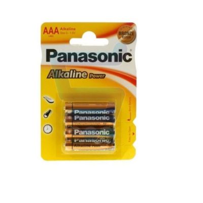 Baterie LR03 PANASONIC AAA blister 4 sztuki