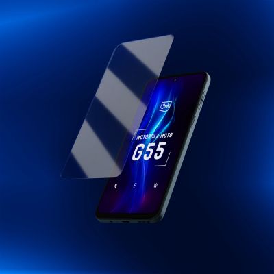 9. Szkło hartowane 3mk HardGlass™ na Motorola Moto G55 5G