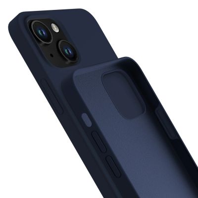 24. Etui 3mk Silicone Case na iPhone 15 Plus - granatowe