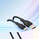 13. Kabel Baseus Pudding Series 100W USB-A - USB-C 2m - czarny