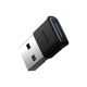2. Baseus BA04 mini adapter Bluetooth 5.0 USB odbiornik nadajnik do komputera czarny (ZJBA000001)