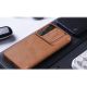 21. Nillkin Qin Leather Pro Case etui do Samsung Galaxy S22+ (S22 Plus) osłona na aparat kabura pokrowiec obudowa z klapką brązowy