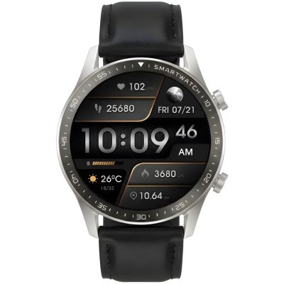 8. Smartwatch Gravity Srebrny 2 Paski GT10-7