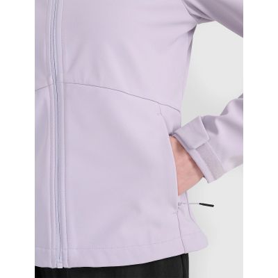 5. Kurtka softshell wiatroodporna membrana 5000 damska 4F 4FWSS25TSOFF320-52S