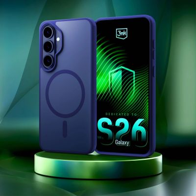 3. Etui 3mk Smoke MagCase na Samsung Galaxy S26 - granatowe