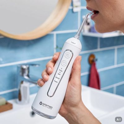 12. Irygator do jamy ustnej ORO-DENT CLEANER WHITE OROMED