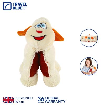 5. TRAVEL BLUE PODUSZKA PODRÓŻNA DZIECĘCA OWIECZKA SNOWY