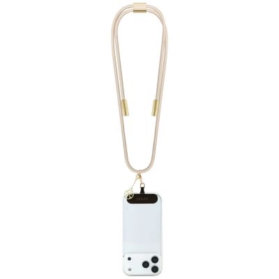 2. Kabel Guess CBDY 4G Charm USB-C / USB-C 150cm - beżowy