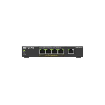 2. Switch Netgear GS305P-300EUS 5p PoE 63W (PoE+: 4p) Unmanaged Gigabit