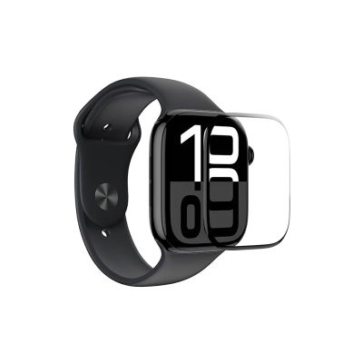 4. Folia ochronna AMAZINGTHING Radix Film z czarną ramką do Apple Watch 46mm