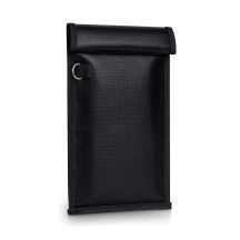 Ognioodporne etui RFID OTN-27 na telefon z blokadą sygnału 27x12.3 cm - czarne