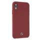 5. Etui Mercedes Silicone Line na iPhone Xr - czerwone