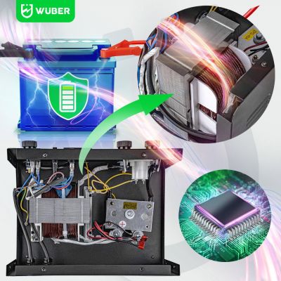 17. Prostownik akumulatorowy z rozruchem 40A 12V/24V W14005 WUBER
