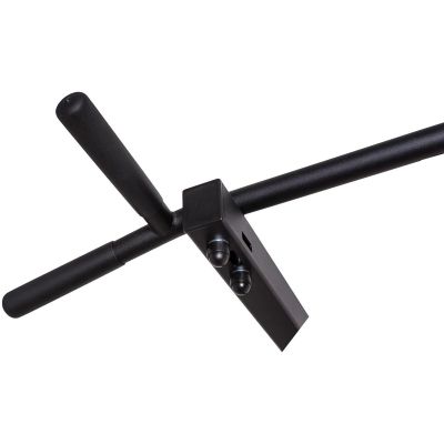 7. DRABINKA GIMNASTYCZNA DREWNIANO METALOWA Z METALOWYM DRĄŻKIEM I AKCESORIAMI DLA DZIECI BENCHK 721B A076