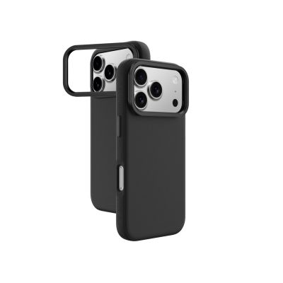 Etui AMAZINGTHING Glamour na iPhone 17 Pro z podstawką - czarne