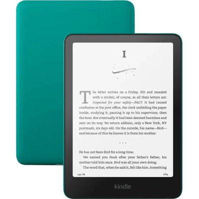 2. Czytnik Ebook New Kindle Paperwhite (12th Generation) - 2024 release 7” glare-free 16GB Wi-Fi (Ad-supported) Jade