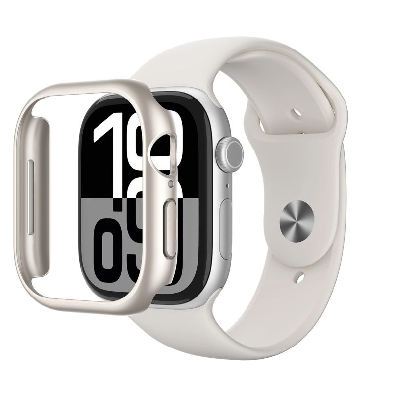 9. Etui AMAZINGTHING Minimal Case do Apple Watch 46mm – srebrne