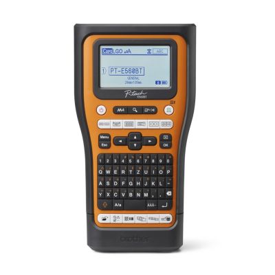 32. Brother PT-E560BTVP drukarka etykiet Termotransferowy 180 x 180 DPI 20 mm/s Przewodowy i Bezprzewodowy HSE/TZe Bluetooth QWERTZ