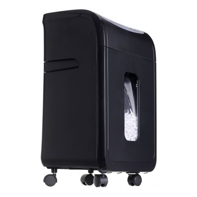 13. Niszczarka Activejet ASH-2502C, P-4, 28 l, ścinki 4x40 mm, 25 kartek, czarna