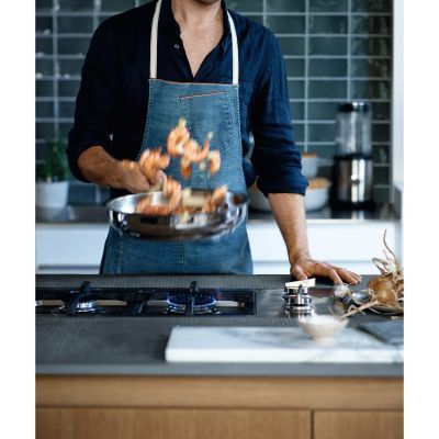 6. WMF Profi 0794649991 - Okrągła - Patelnia uniwersalna - Stal nierdzewna - 250 °C - Ceramika - Gaz - Halogen - Indukcja - Stal nierdzewna