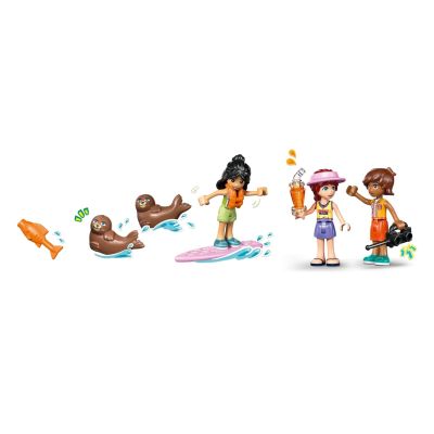 16. LEGO Friends 42699 Domek na plaży i foki