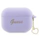 Etui Guess Silicone Charm Heart Collection na AirPods Pro 2 - purpurowe