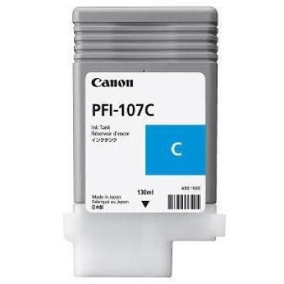 2. Tusz Canon PFI-107C CF6706B001AA Niebieski