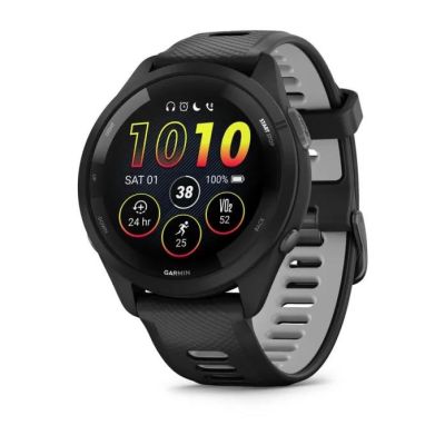 25. Zegsrek Garmin Forerunner 265 46mm Czarny