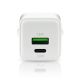 2. EVERACTIVE ŁADOWARKA SIECIOWA GAN 1 X USB, 1 X USB-C QUICK CHARGE 3.0 20W BIAŁA SC-330Q