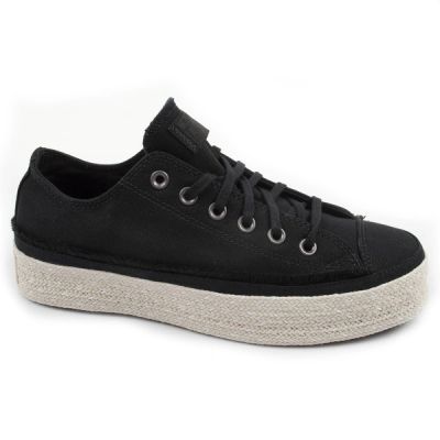 11. Converse Chuck Taylor buty sportowe damskie espadryle modne czarne wygodne
