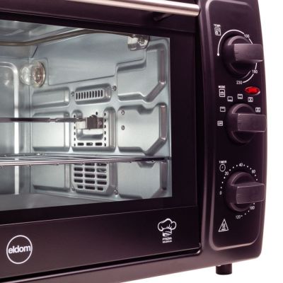 3. Piekarnik ELDOM PR500 (2000W; kolor czarny)