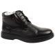Lee Cooper buty męskie eleganckie skórzane czarne trzewiki ocieplane