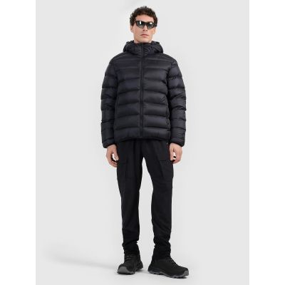 3. Kurtka puchowa trekkingowa z wypełnieniem naturalnym męska 4F 4FWAW25TDJAM0733-20S