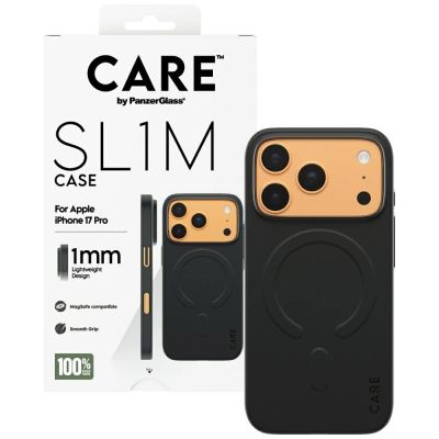 4. Etui CARE by PanzerGlass SL1M MagSafe na iPhone 17 Pro - czarne