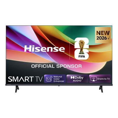 2. Hisense 32A4S 81,3 cm (32") HD Smart TV Wi-Fi Czarny 200 cd/m2